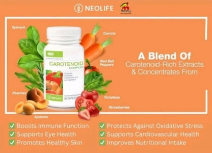 Neolife Carotenoid Complex, Carotenoid food supplement