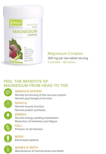 Neolife Magnesium Complex food supplement